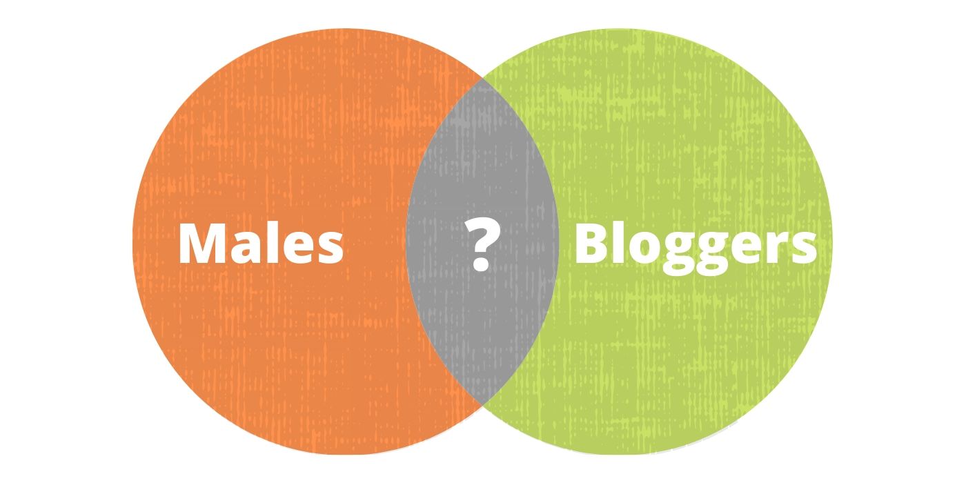 Where are the male bloggers?